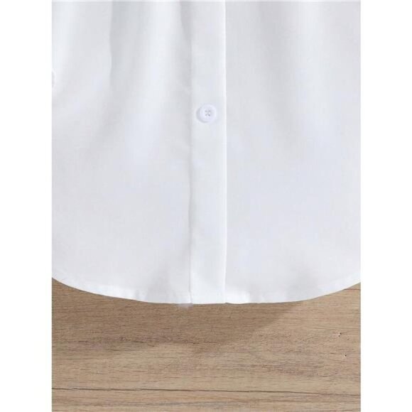 Long Sleeve Peplum Top and Pants Set - Picture 6 of 6